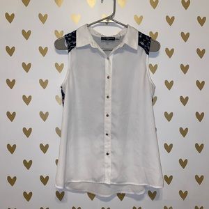 Karl Lagerfeld Paris tank blouse